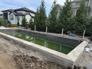 Reflection fiberglass pool design Johnson County