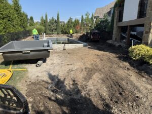 Reflection fiberglass pool design Johnson County