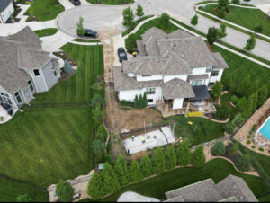 Reflection fiberglass pool design Johnson County