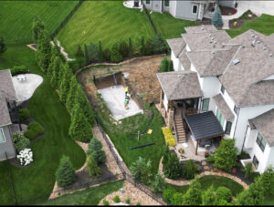 Reflection fiberglass pool design Johnson County