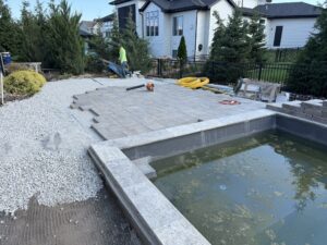 Reflection fiberglass pool design Johnson County