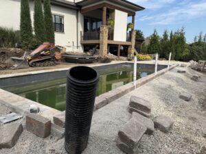 Reflection fiberglass pool design Johnson County