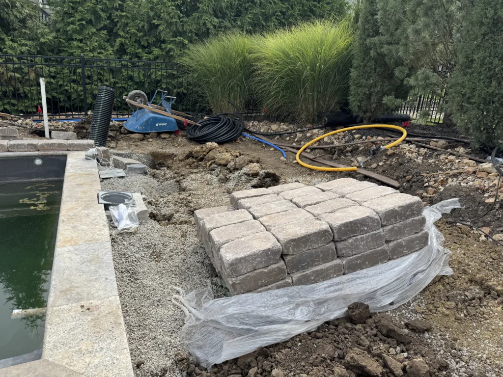 Reflection fiberglass pool design Johnson County